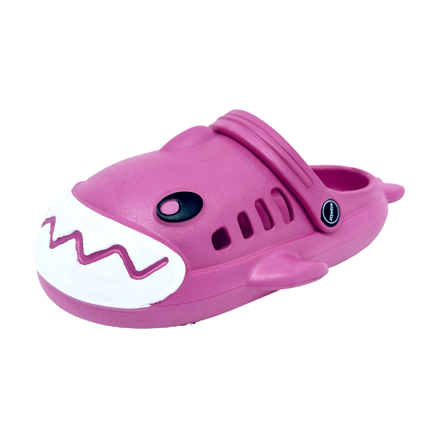 Chinelo Infantil de Tubarão – Fofo, Confortável e Divertido para Crianças Moda Verão Cor de roxo