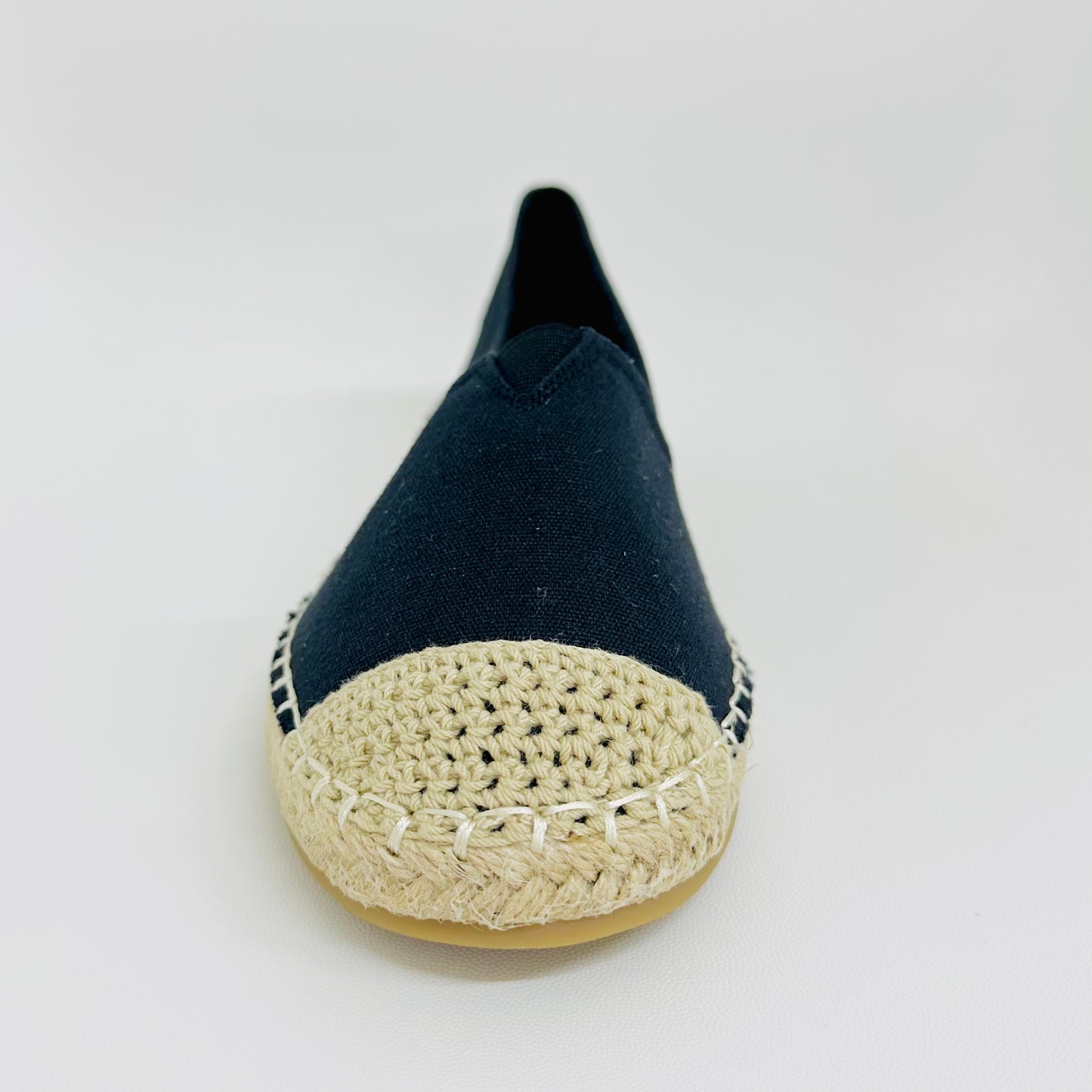 Alpargatas Femininas em Lona – Leves, Confortáveis e Estilosas – Preto de Várias Cores com Linho Tecido de Palha Para verão